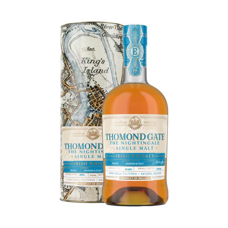 Thomond Gate – Catherine Hayes -The Nightingale – Single Malt – 49.00%