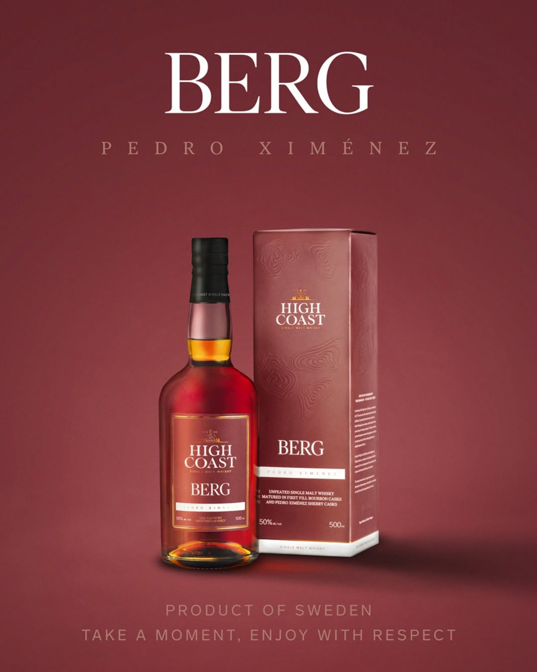 Berg Whisky von High Coast Whisky aus SChweden