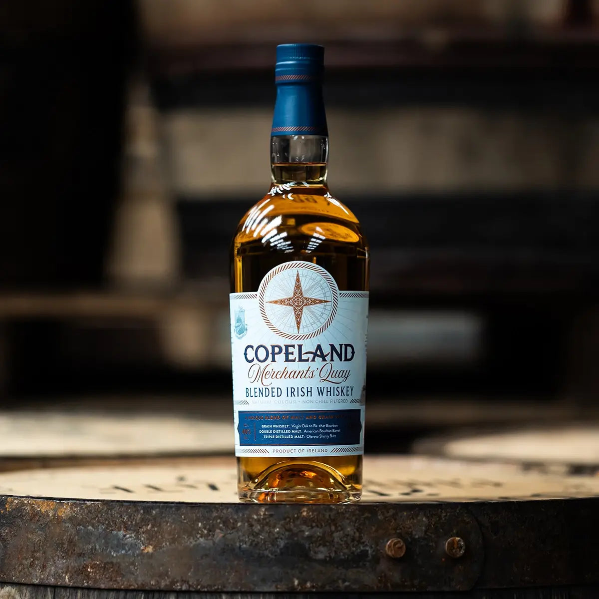 Copeland Merchants Quay Blended Irish Whiskey – irischer Blend aus Grain und Malt Whiskey der Copeland Distillery