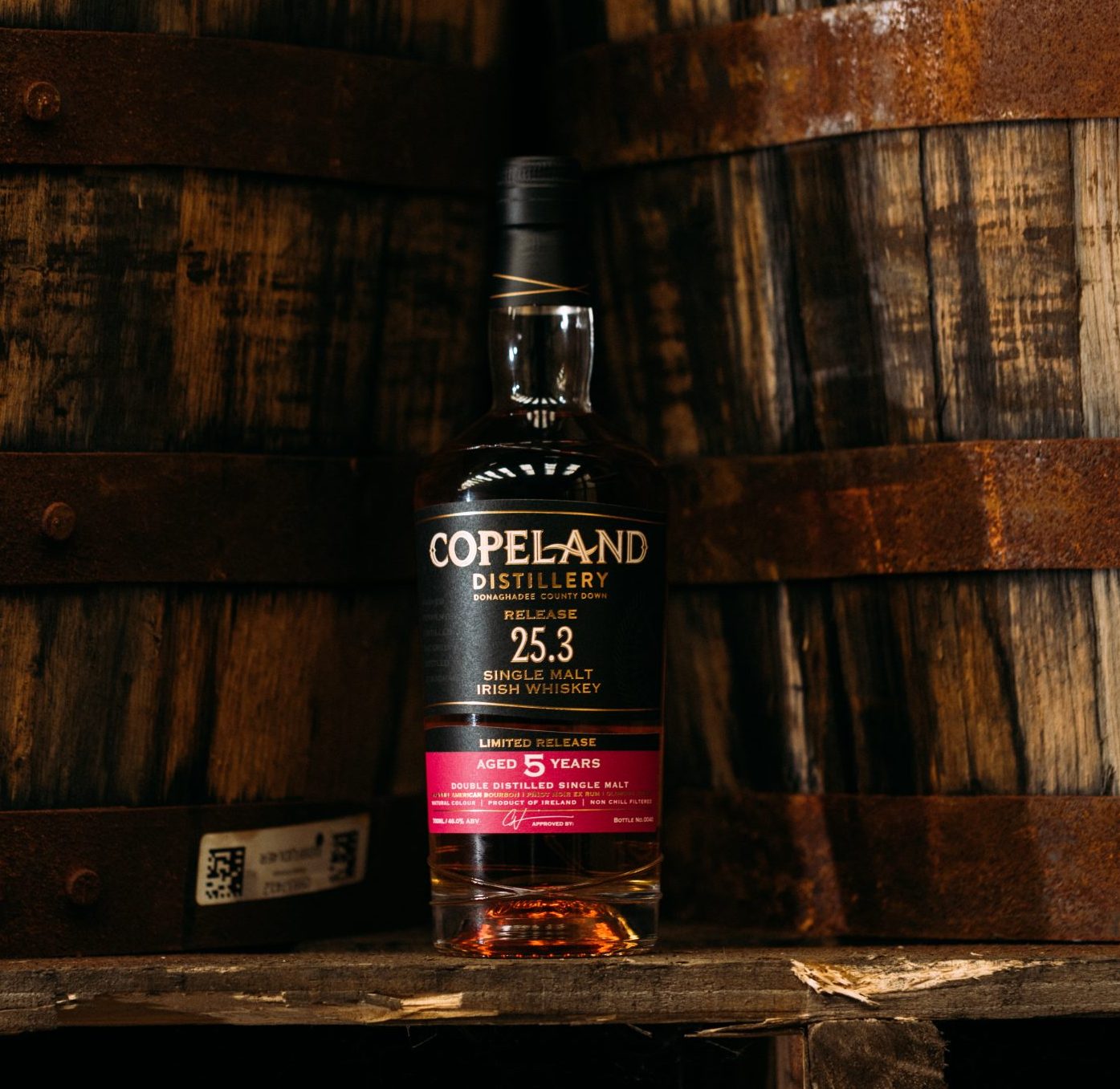 Copeland Distillery Release 25.3 Single Malt Irish Whiskey aged 5 years – limitierte Abfüllung aus Donaghadee
