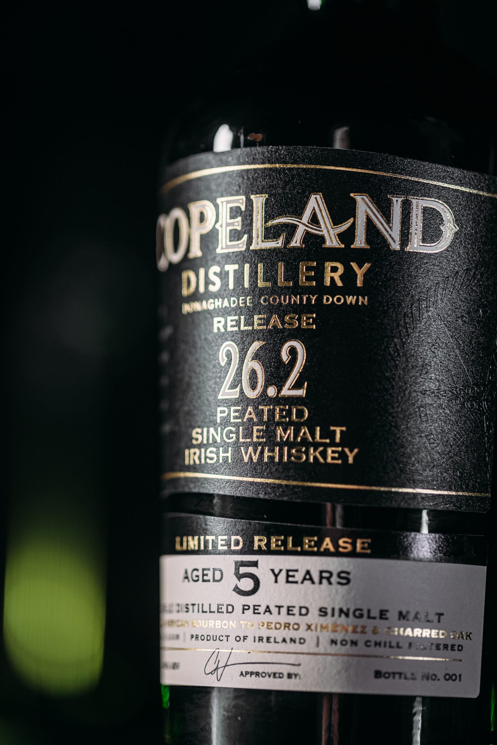 Copeland -  26.2 Peated Single Malt Irish Whiskey