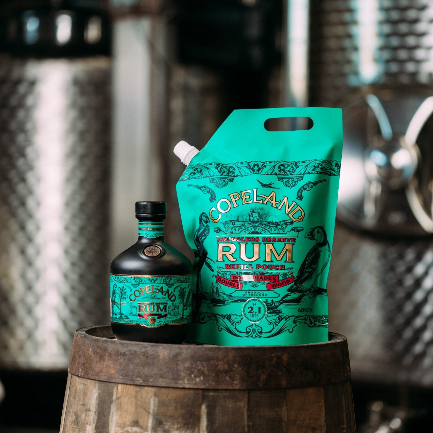 Copeland - Smugglers’ Reserve Rum 2.1L Refill Pouch