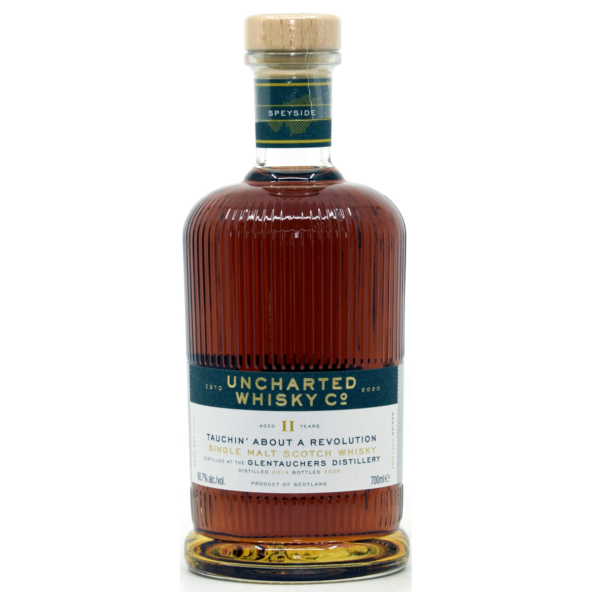 Glentauchers 11 Jahre 2014/2026 "Tauchin About a Revolution" – Uncharted Whisky, Oloroso Sherry Cask